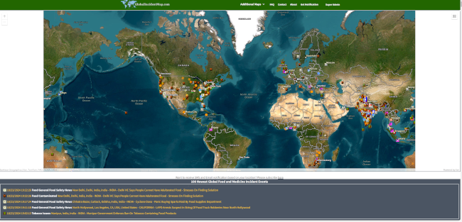 Food And Medicine Incidents