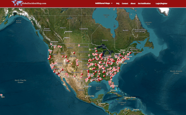 Hazmat Situations Map