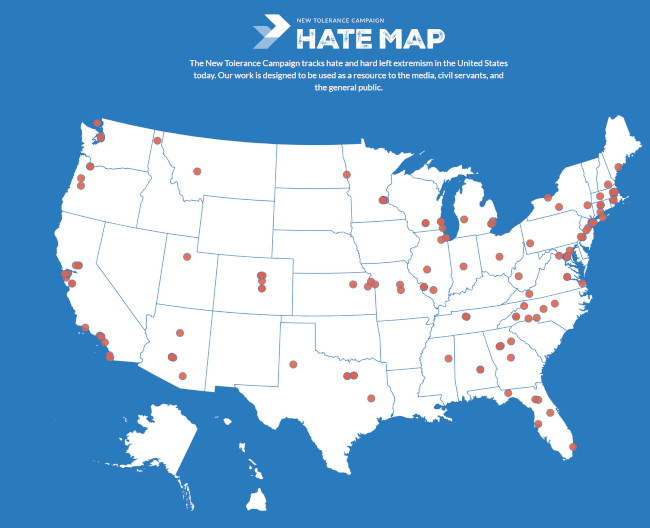 NTC Hate Map