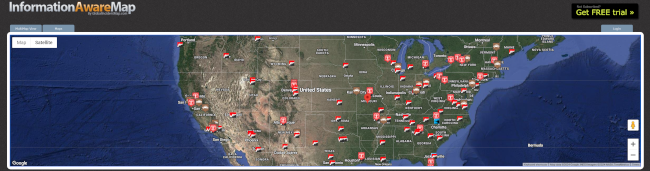 Officer Safety Incident Map